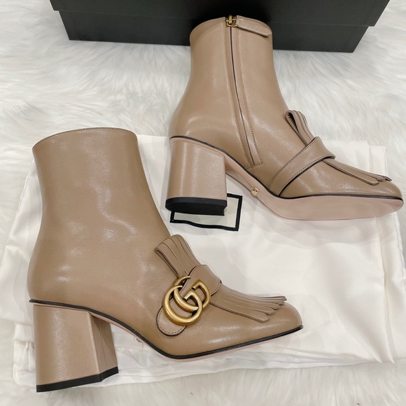 Gucci GG marmont booties - Picture 3 of 7